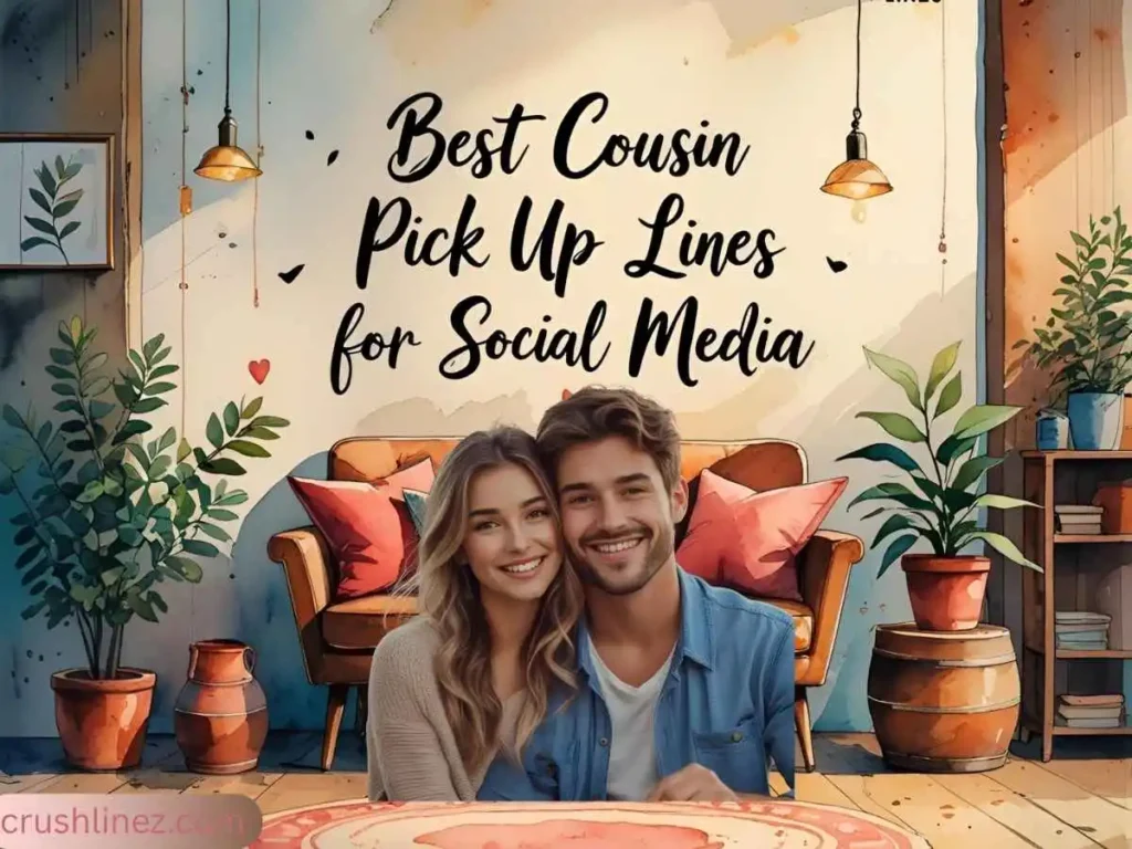 Best Cousin Pick Up Lines for Social Media