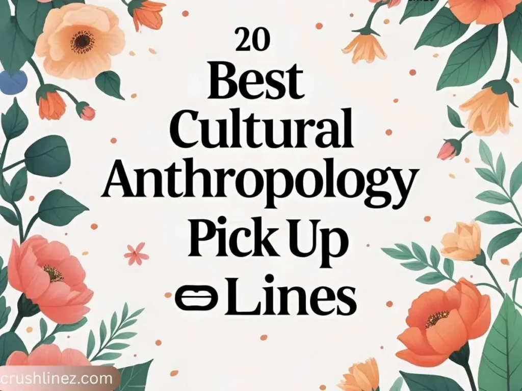 Best Cultural Anthropology Pick Up Lines