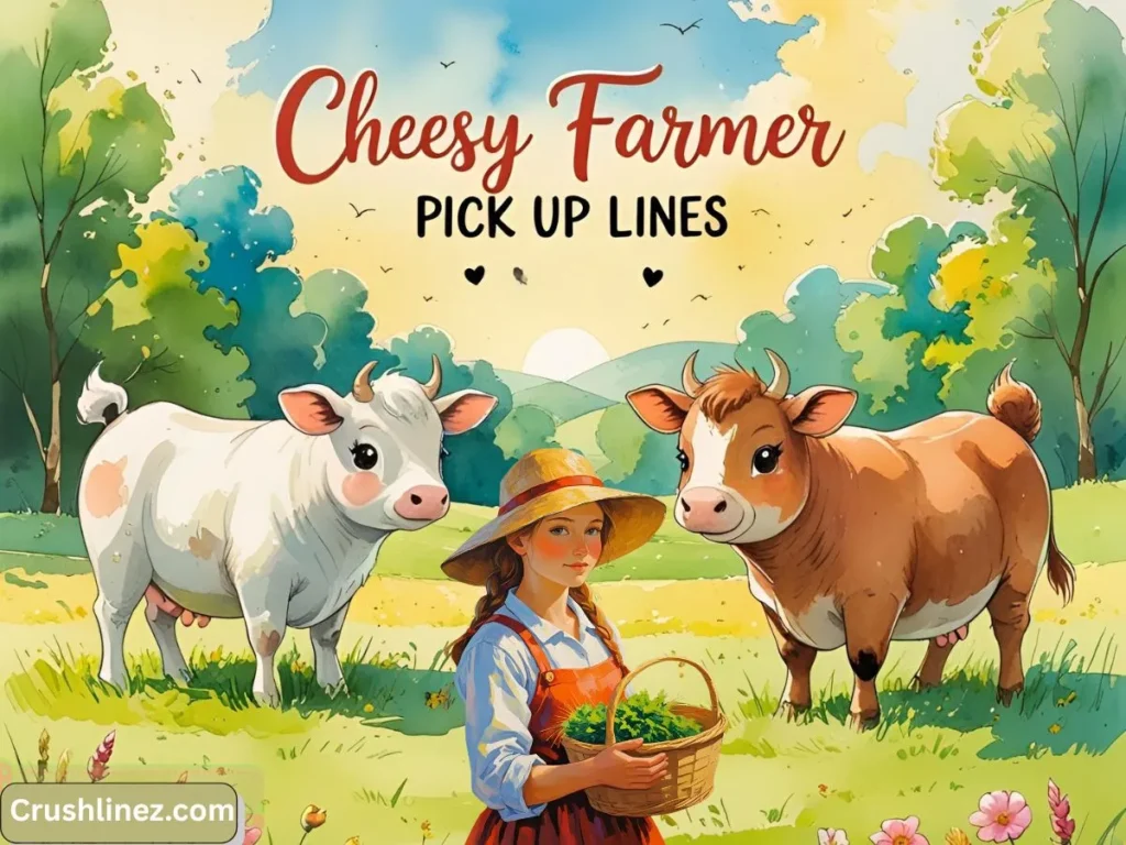 Cheesy Farmer Pick Up Lines