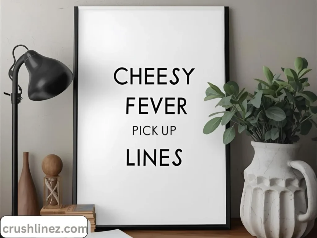 Cheesy Fever Pick Up Lines