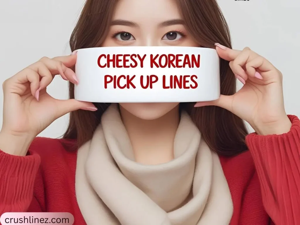 Cheesy Korean Pick Up Lines