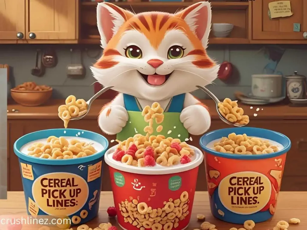 Corny but Cute Cereal Pick Up Lines