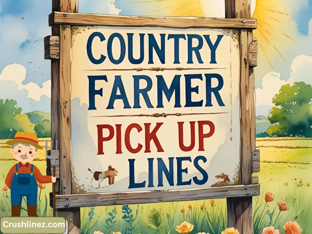Country Farmer Pick Up Lines