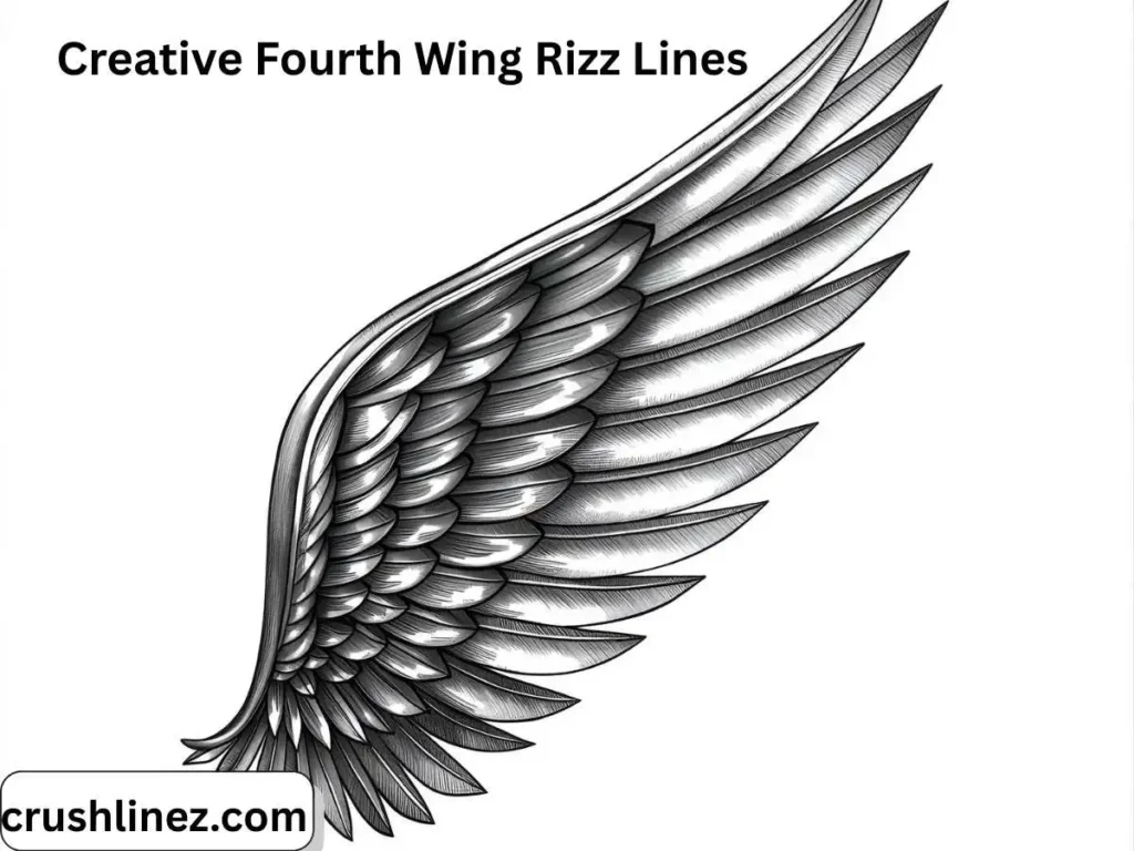 Creative Fourth Wing Rizz Lines