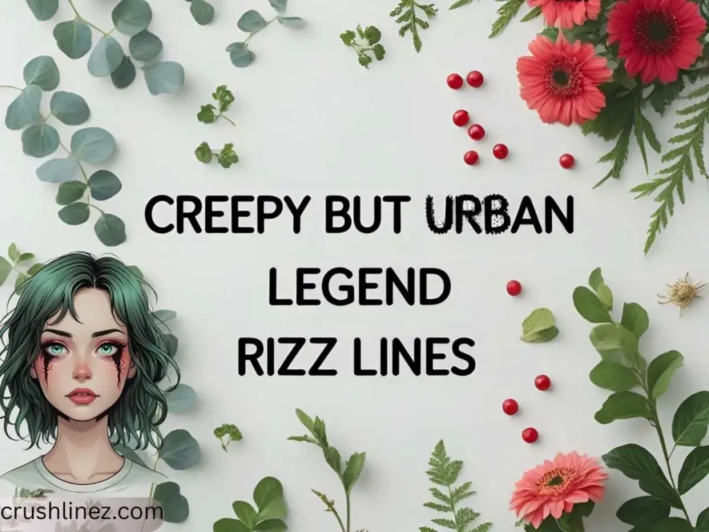 Creepy but Cute Urban Legend Rizz Lines