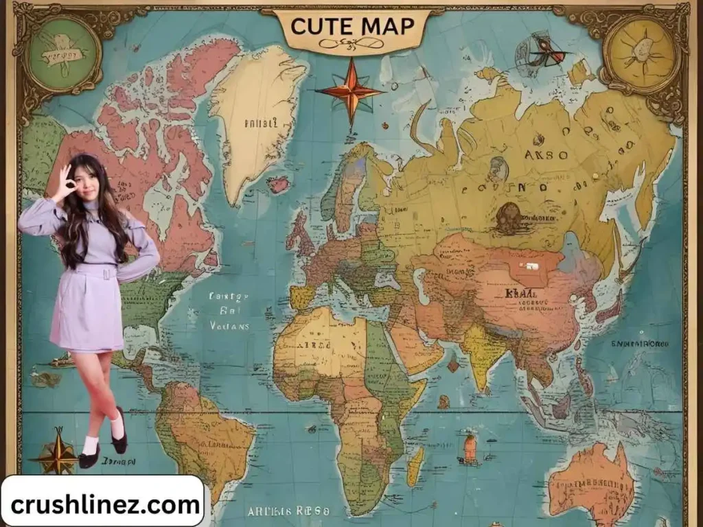 Cute Map Pick Up Lines