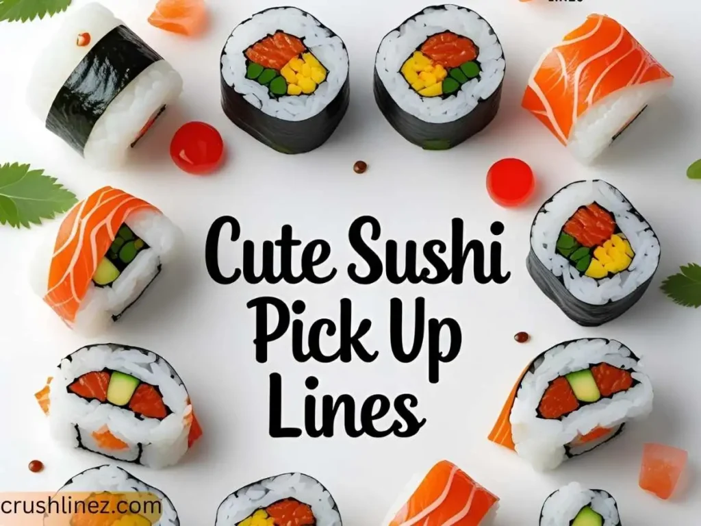 Cute Sushi Pick Up Lines