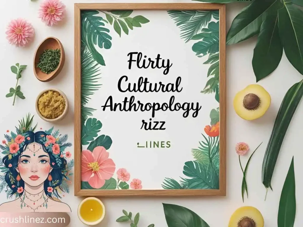 Flirty Cultural Anthropology Rizz Lines
