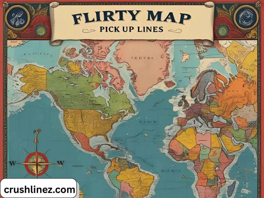 Flirty Map Pick Up Lines