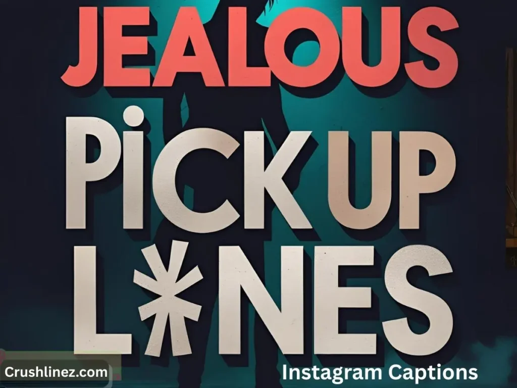 Jealous Pick Up Lines for Instagram Captions