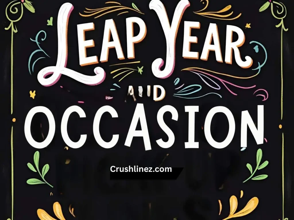 Leap Year and Rare Occasion