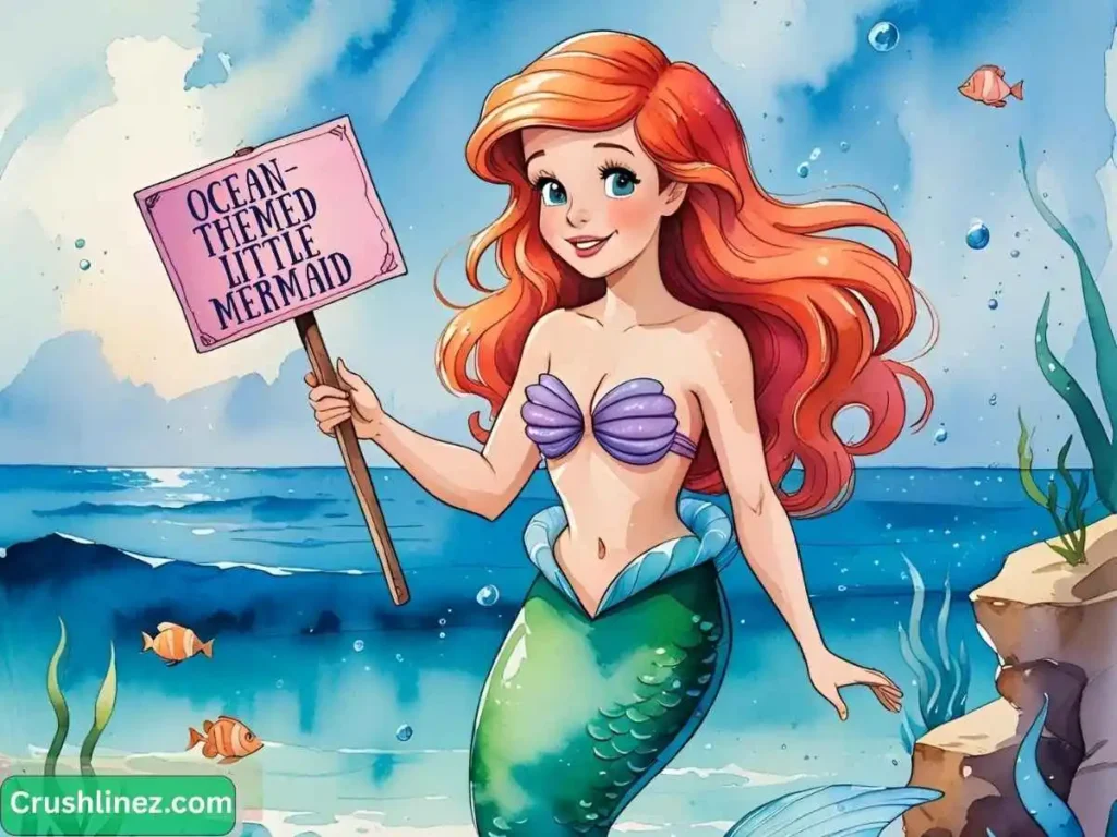 Ocean-Themed Little Mermaid Pick Up Lines