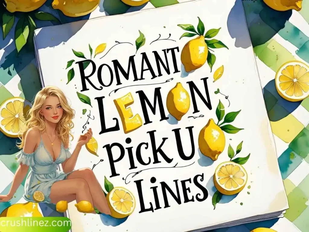Romantic Lemon Pick Up Lines