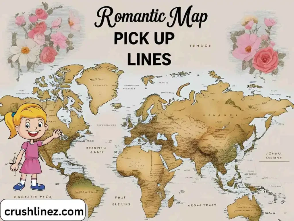 Romantic Map Pick Up Lines