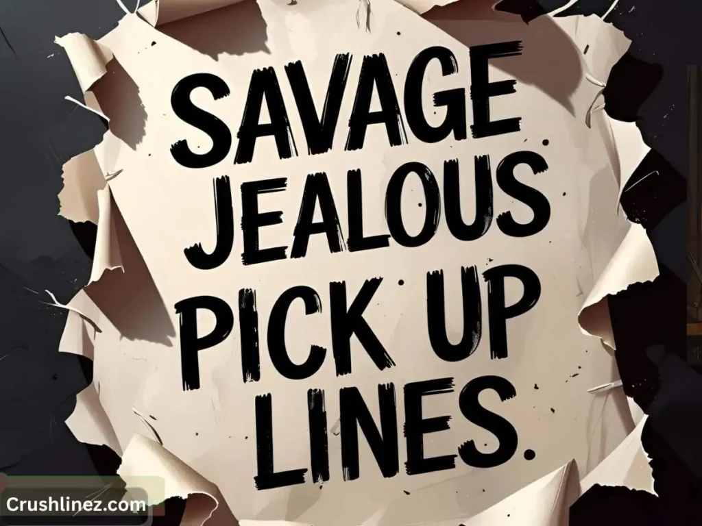 Savage Jealous Pick Up Lines