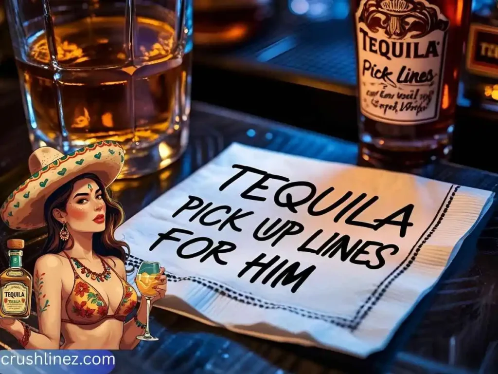 Tequila Pick Up Lines for Him
