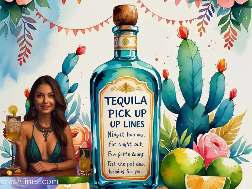 Tequila Pick Up Lines for Parties & Nights Out