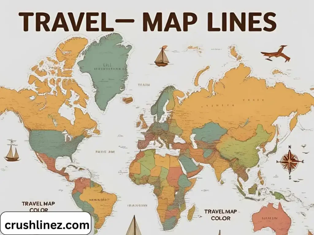 Travel-Themed Map Pick Up Lines