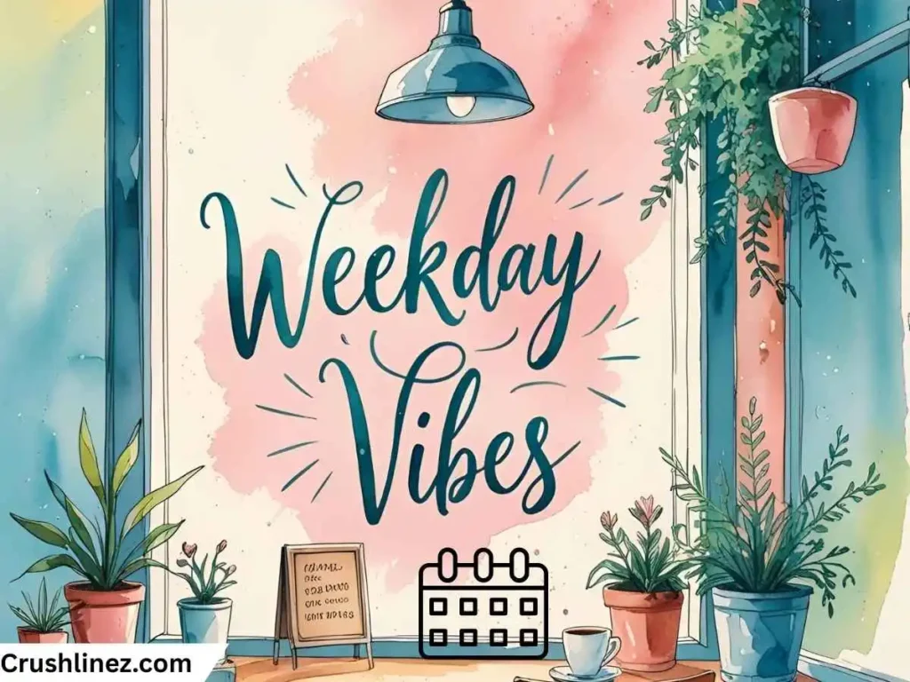 Weekday Vibes Rizz Lines