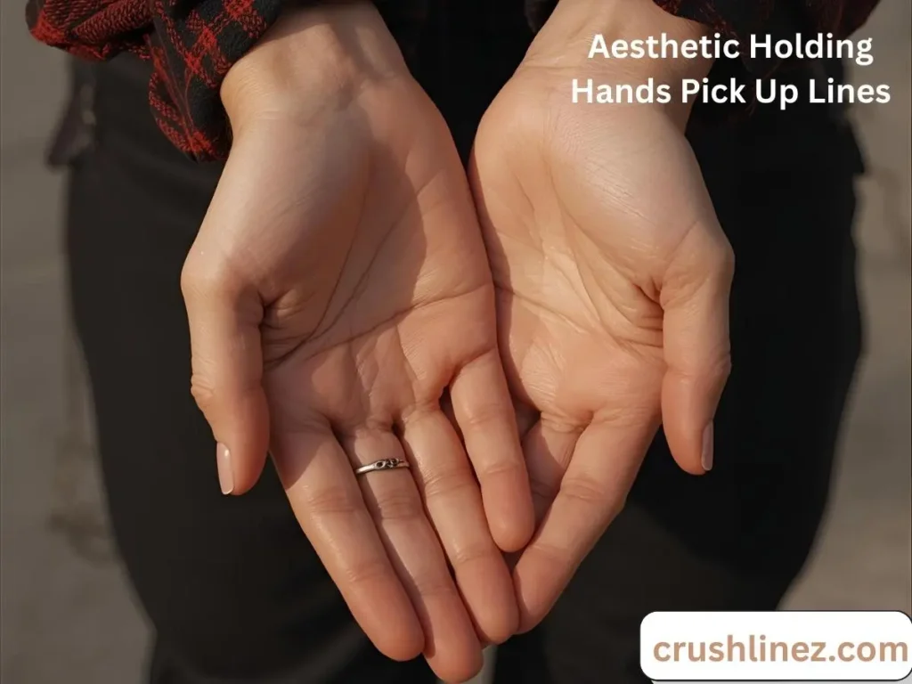 Aesthetic Holding Hands Pick Up Lines