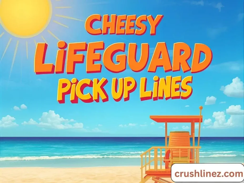 Cheesy Lifeguard Pick Up Lines