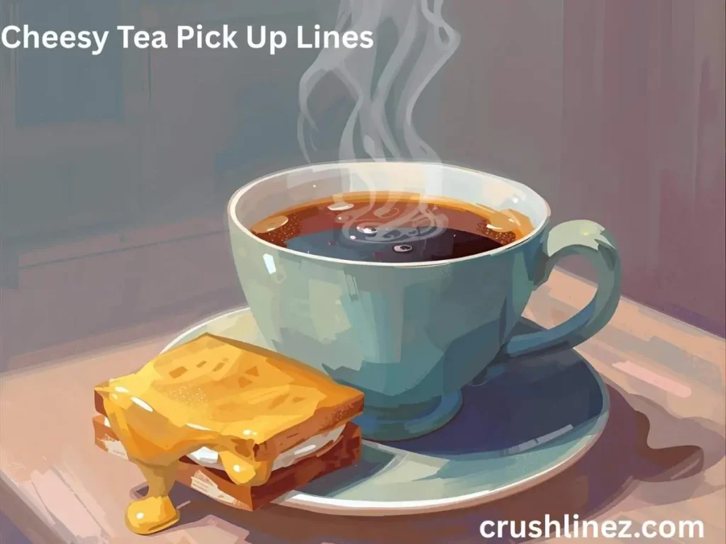 Cheesy Tea Pick Up Lines