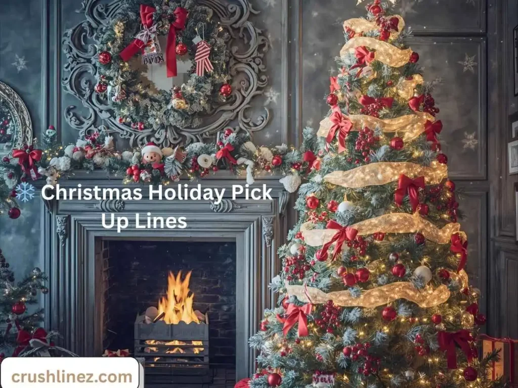 Christmas Holiday Pick Up Lines