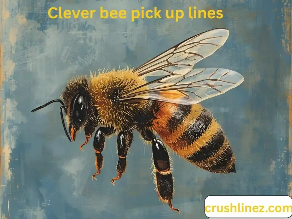 Clever bee pick up lines