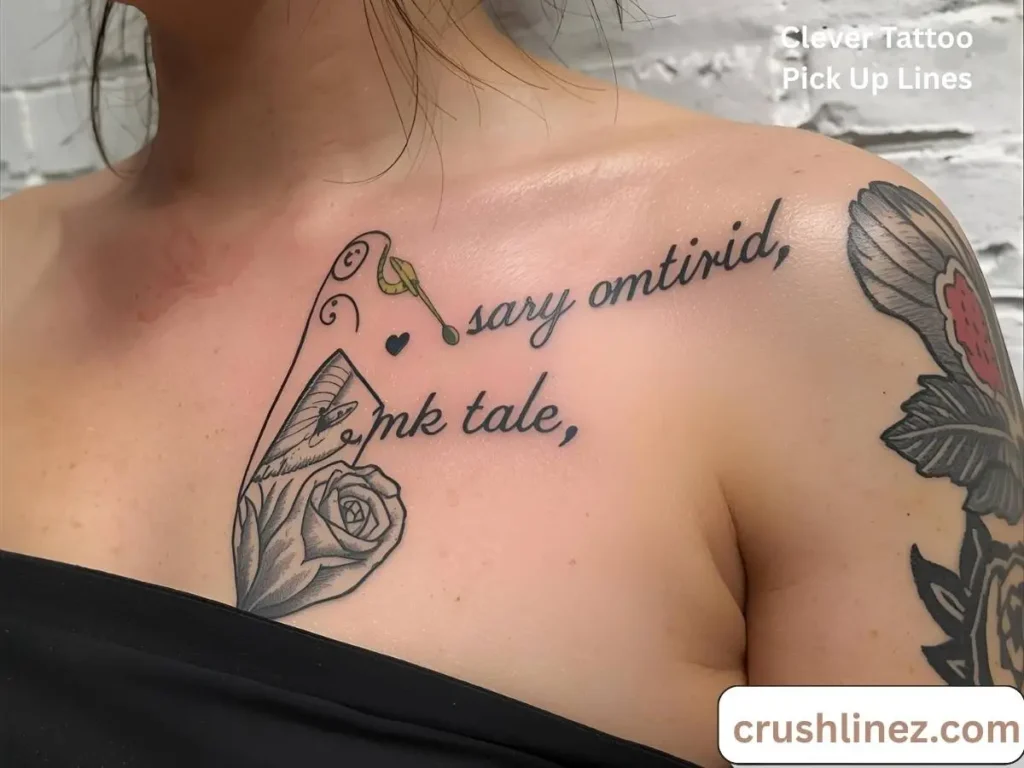 Clever Tattoo Pick Up Lines