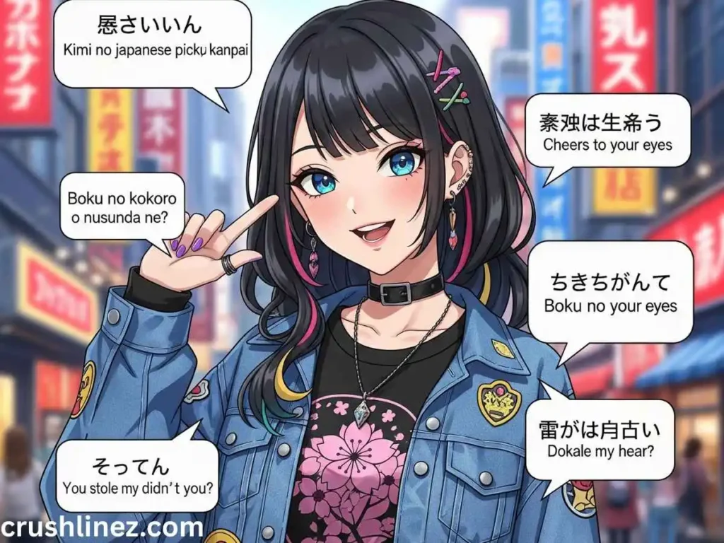 Cool Japanese Pick Up Lines