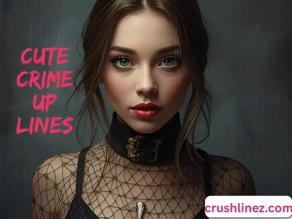 Cute Crime Pick Up Lines