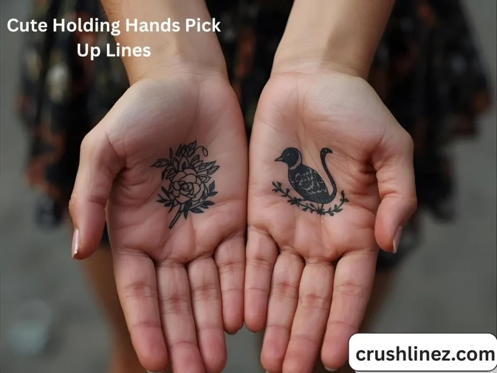 Cute Holding Hands Pick Up Lines