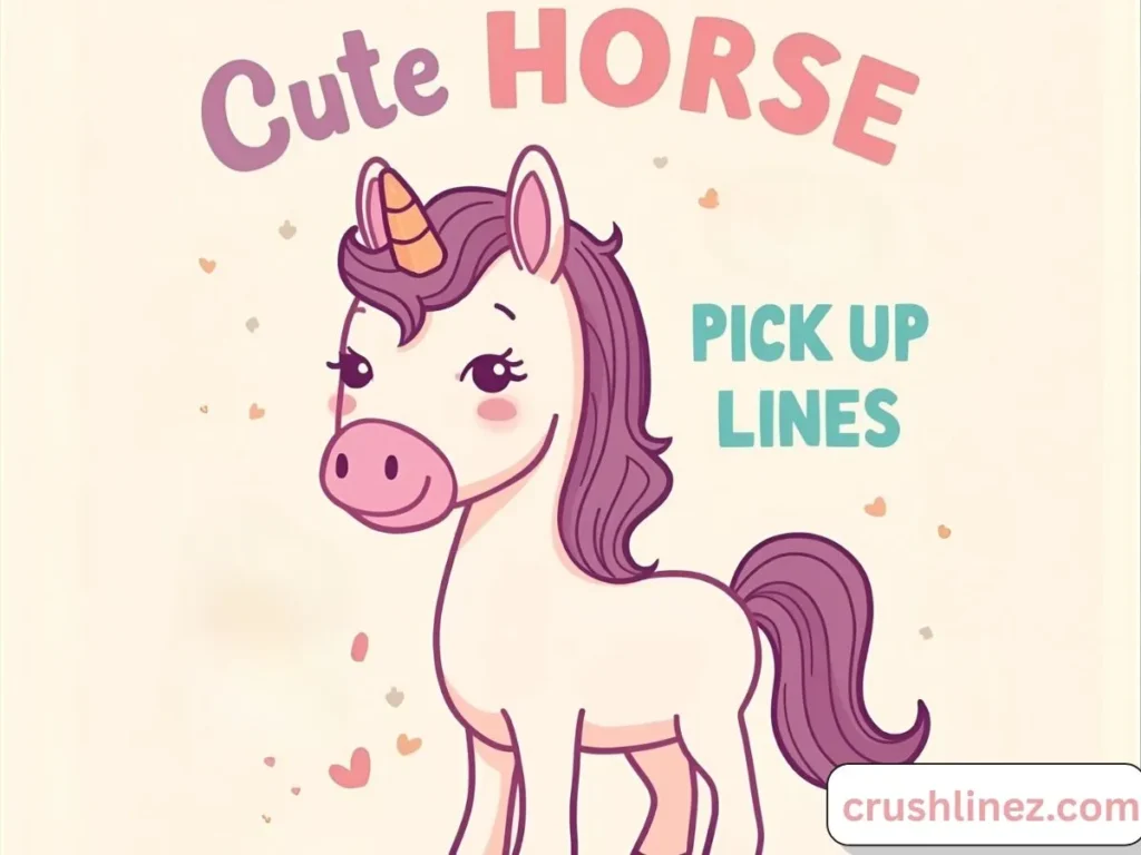Cute Horse Pick Up Lines for Instagram