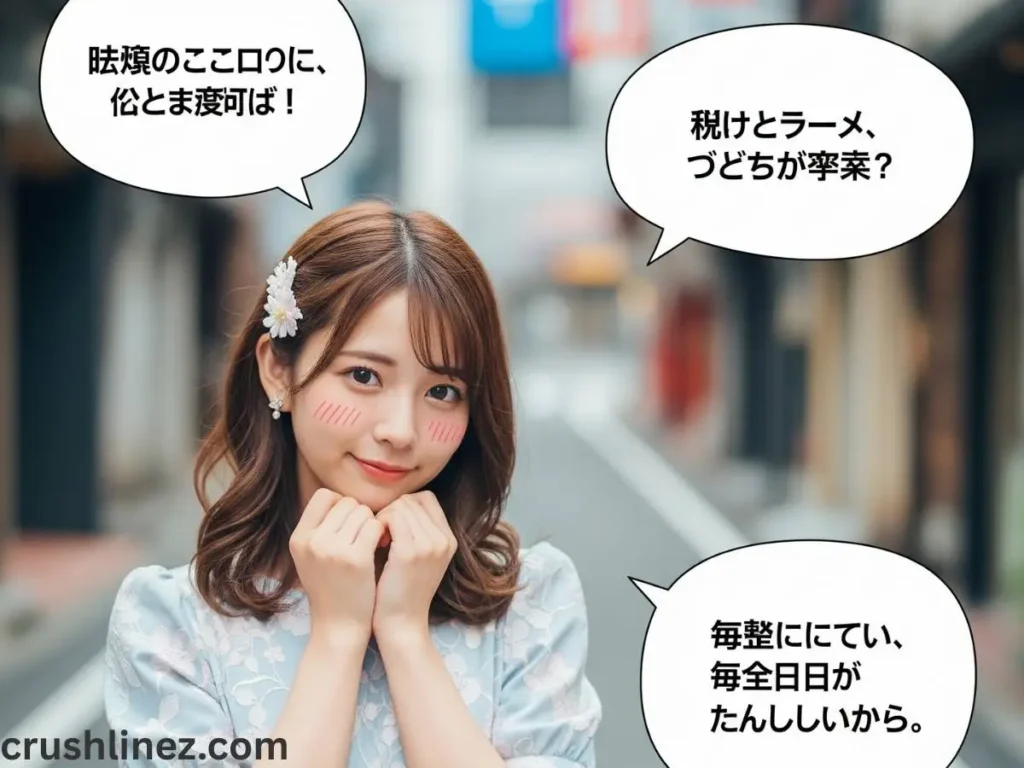 Cute Japanese Pick Up Lines