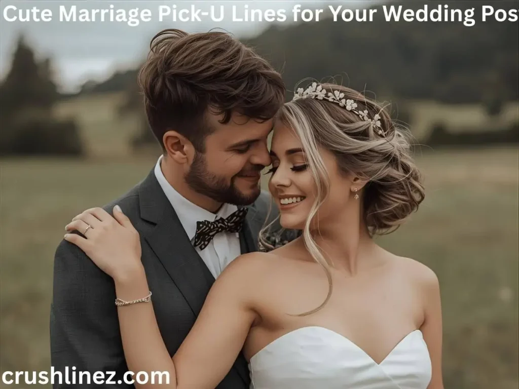 Cute Marriage Pick-Up Lines for Your Wedding Post