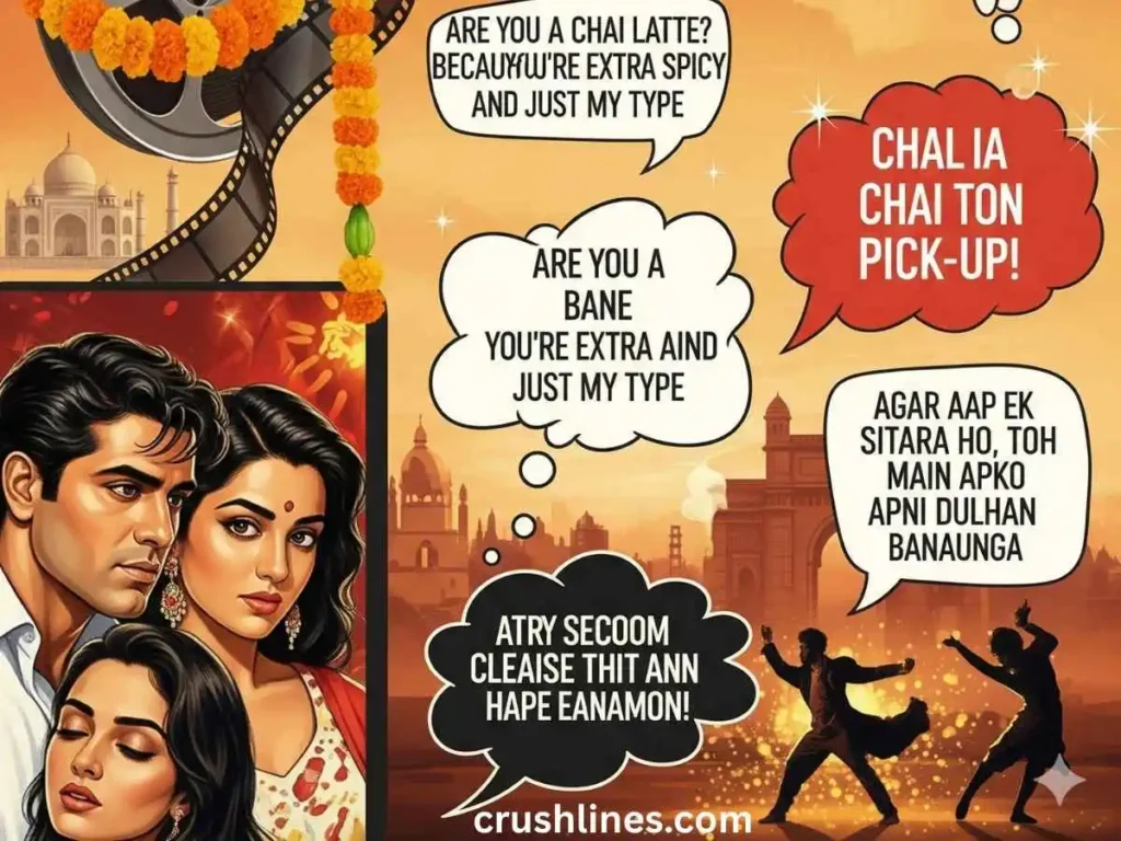 Desi Pick-Up Lines with That Local Bollywood Vibe 🇮🇳