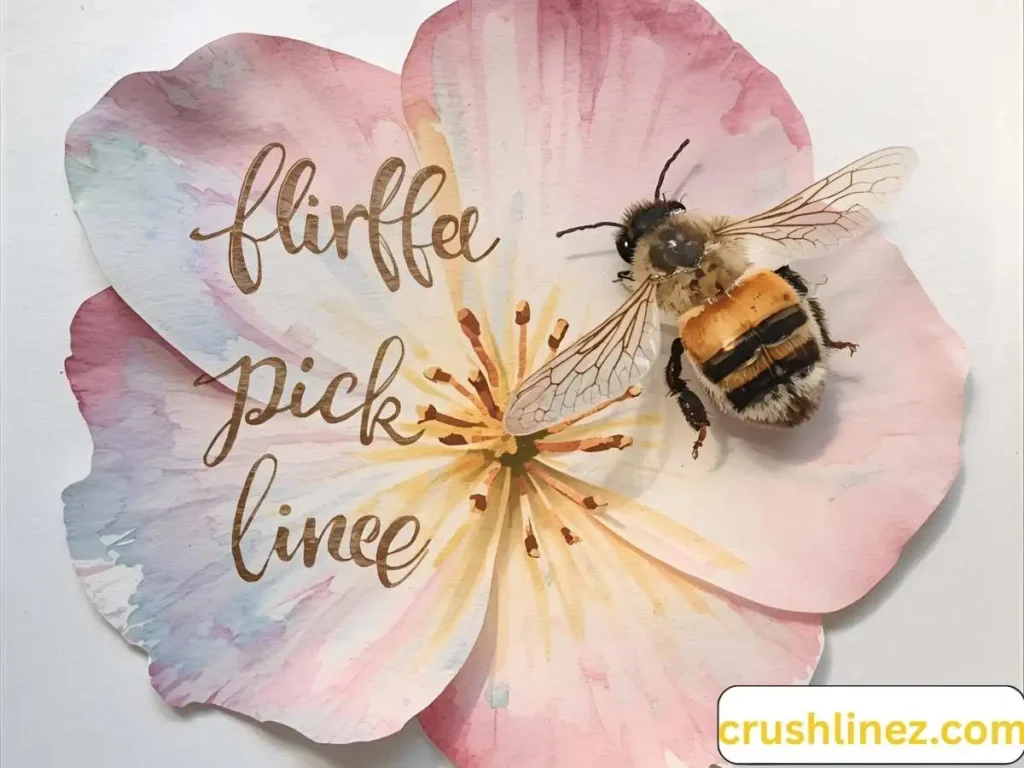 Flirty bee pick up lines
