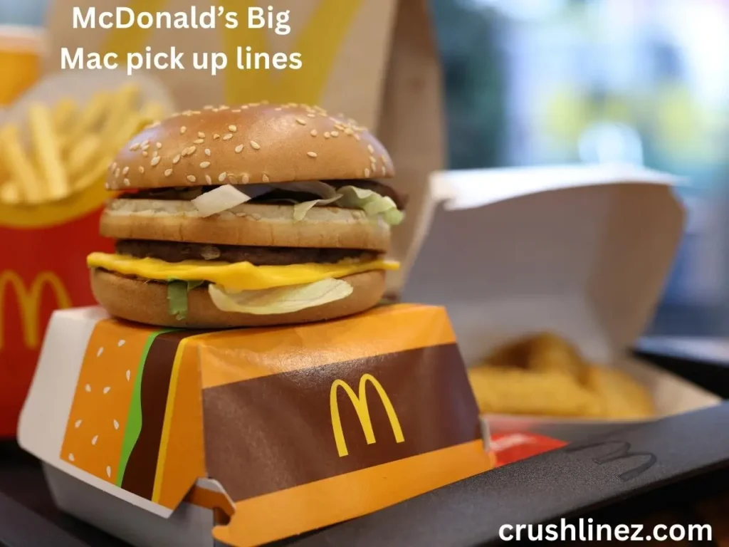 McDonald’s Big Mac pick up lines