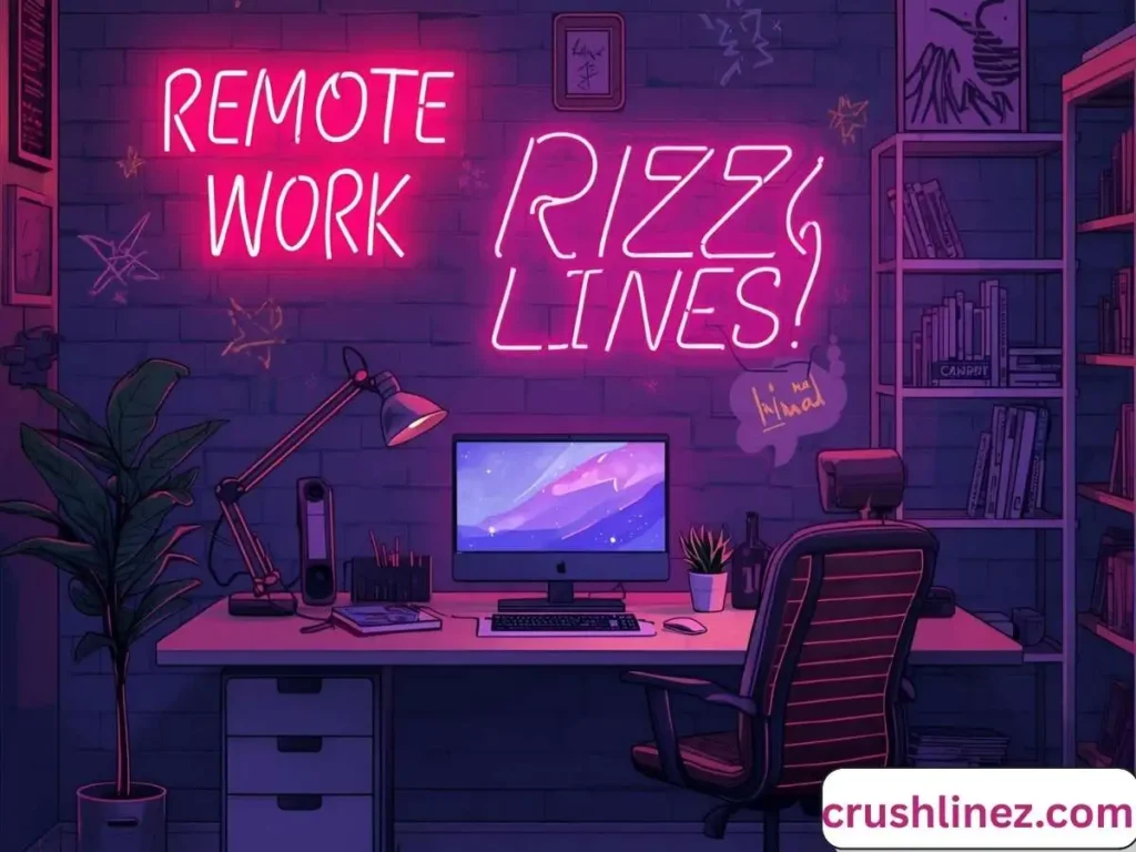 Remote work rizz lines