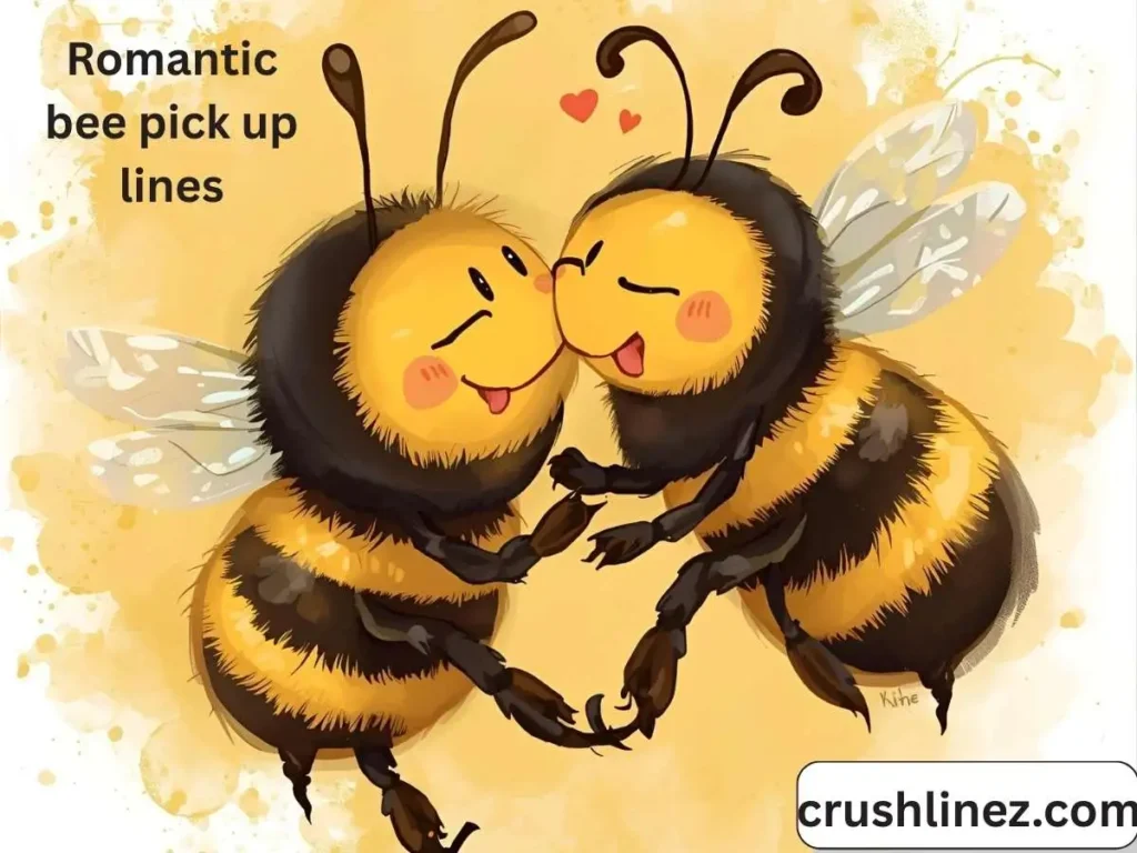 Romantic bee pick up lines