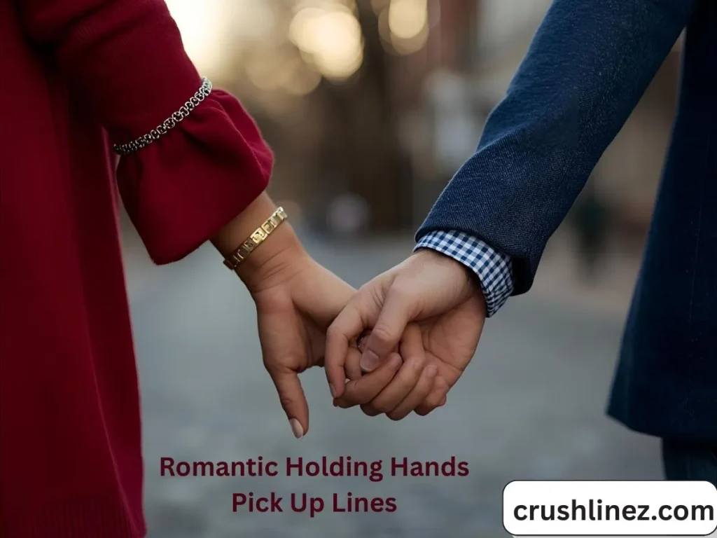 Romantic Holding Hands Pick Up Lines