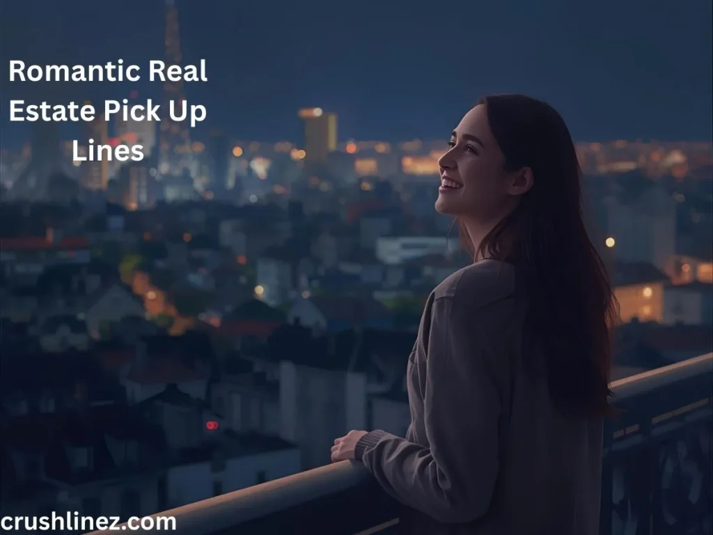 Romantic Real Estate Pick Up Lines