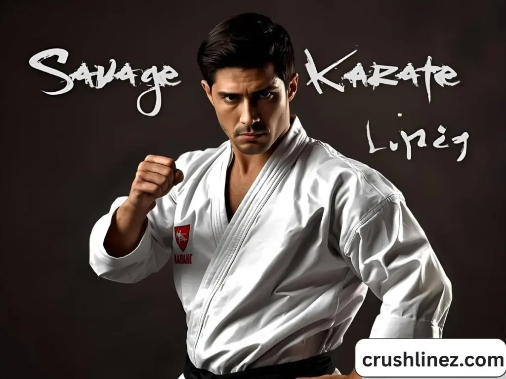 Savage Karate Pick Up Lines