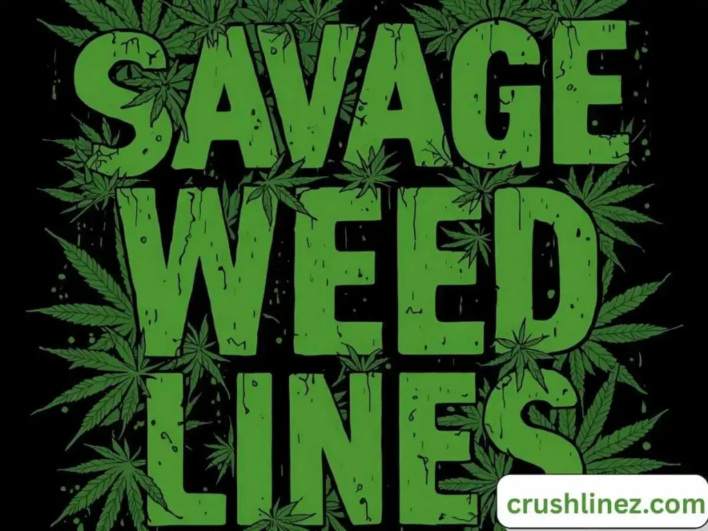 Savage Weed Rizz Lines