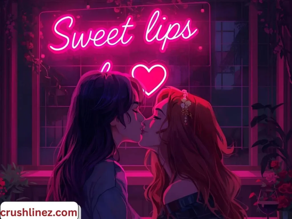 Sweet lips pick up lines