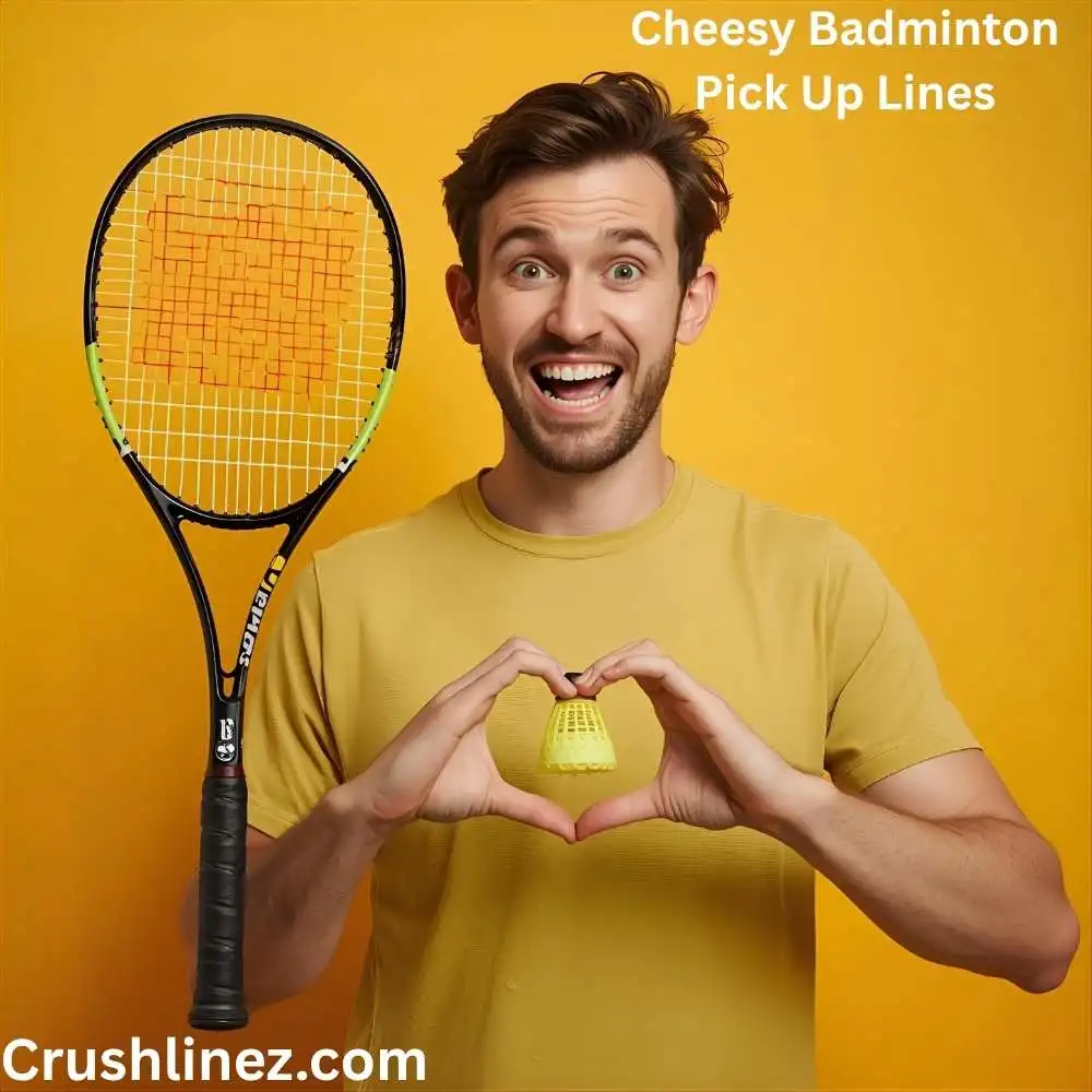Cheesy Badminton Pick Up Lines