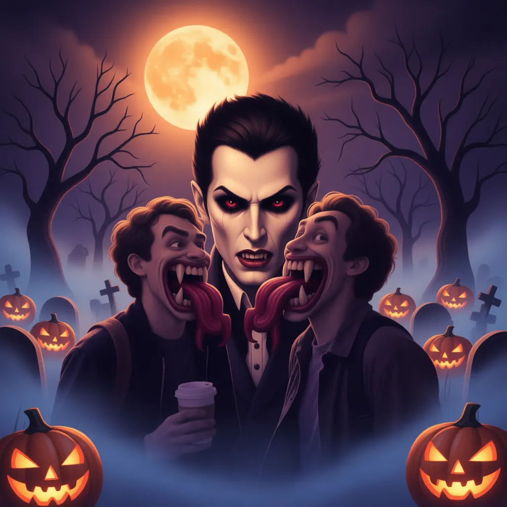 Halloween-Themed Vampire Pick-Up Lines