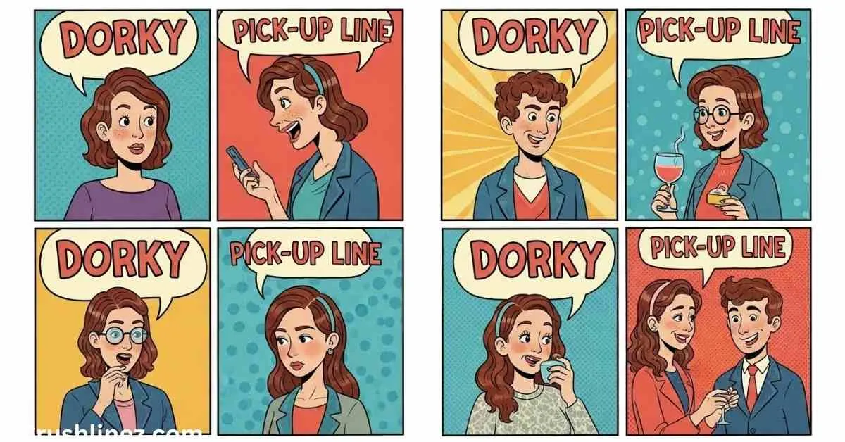 Dorky pick up lines