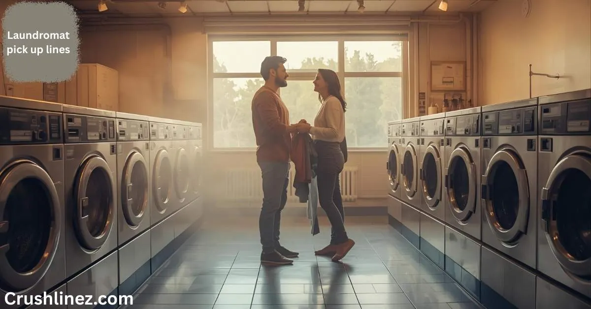 Laundromat pick up lines
