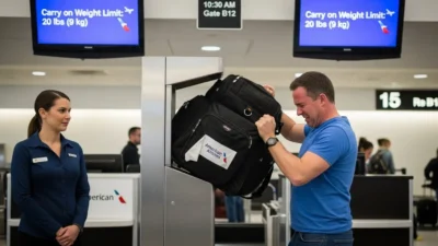 American Airlines Carry on Weight Limit